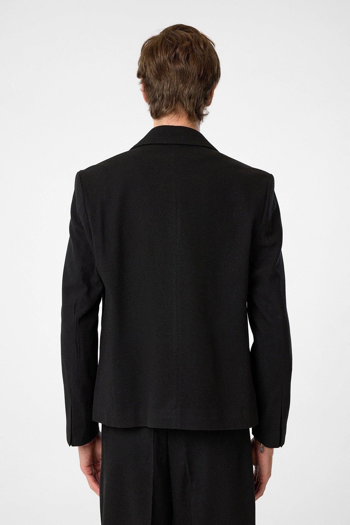 Antioch Relax Fit Double-Breasted Crop Men's Blazer Jacket