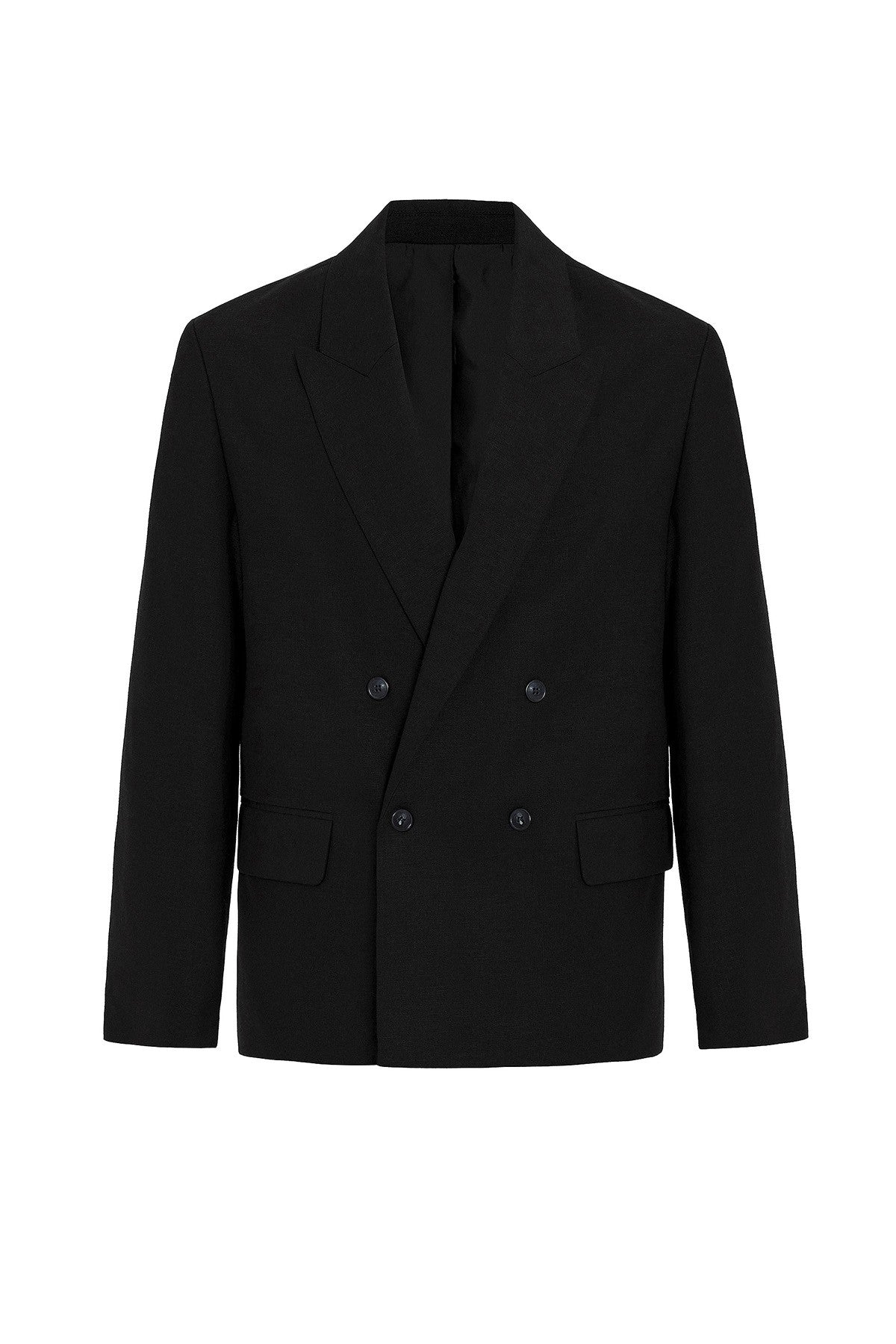 Relax Fit Men's Blazer Jacket in a Linen Blend