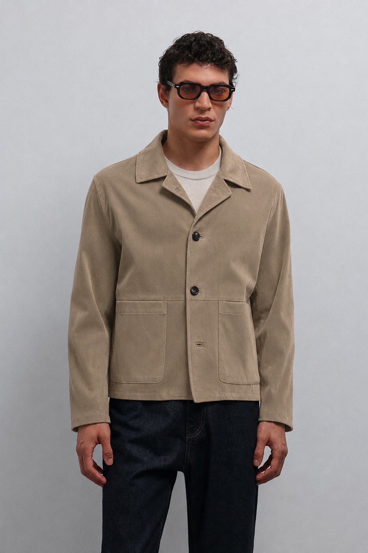 Men's Classic Suede Jacket