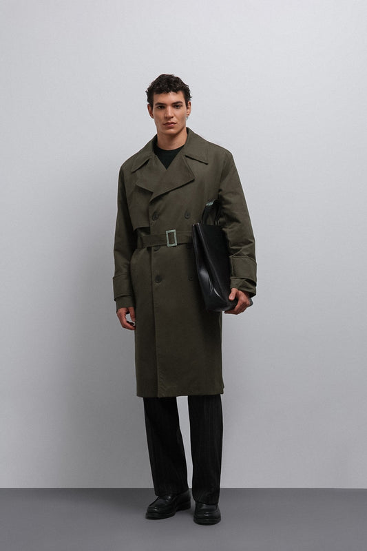 Antioch Relax Fit Men's Trench Coat