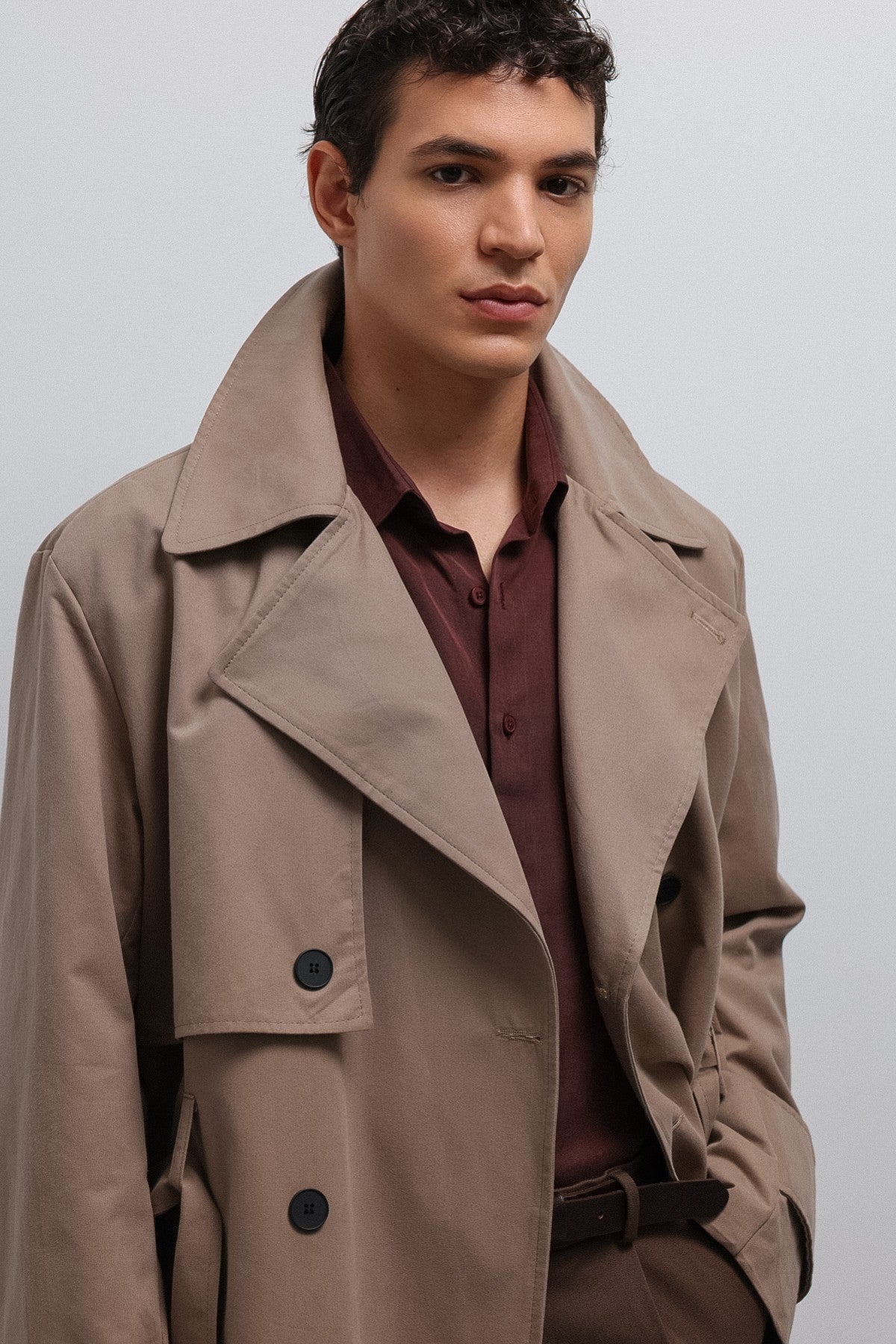 Antioch Relax Fit Men's Trench Coat