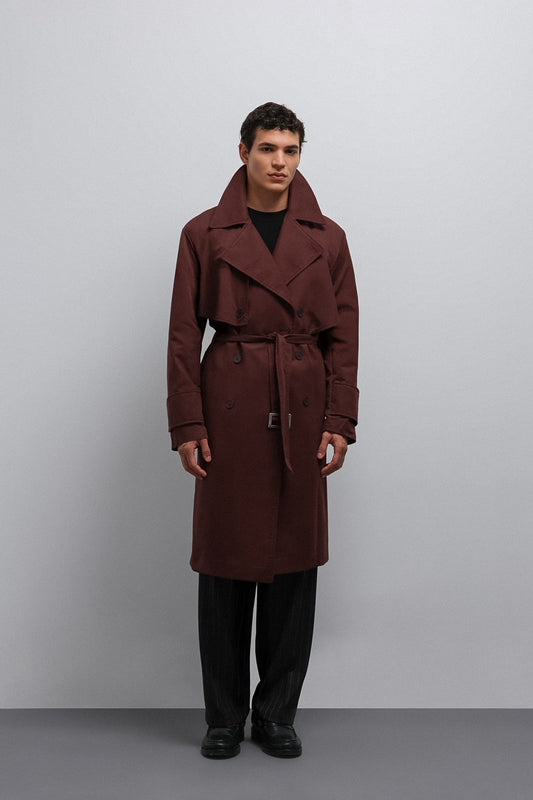 Antioch Relax Fit Men's Trench Coat
