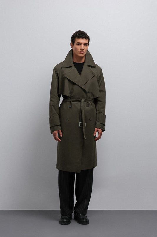 Antioch Relax Fit Men's Trench Coat