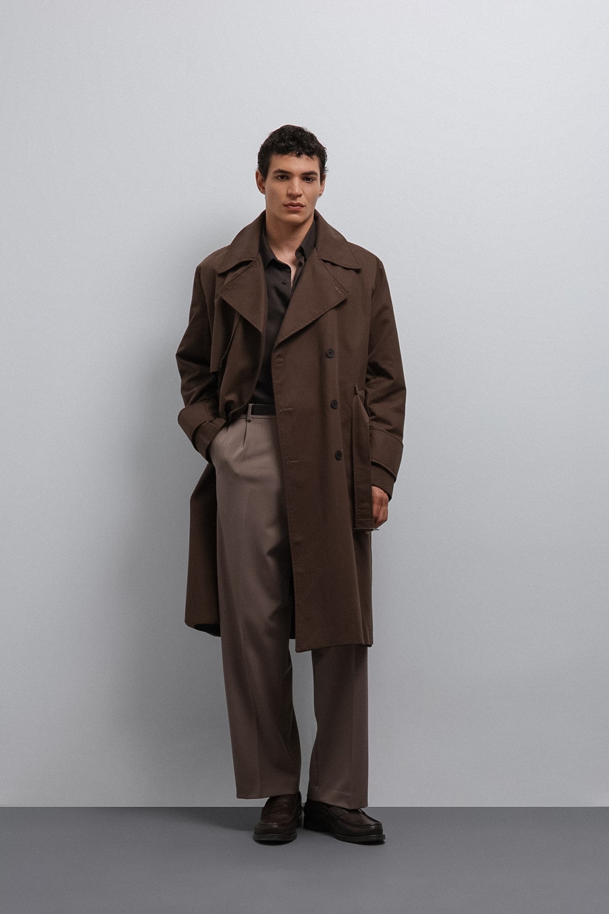 Antioch Relax Fit Men's Trench Coat