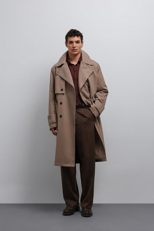 Antioch Relax Fit Men's Trench Coat