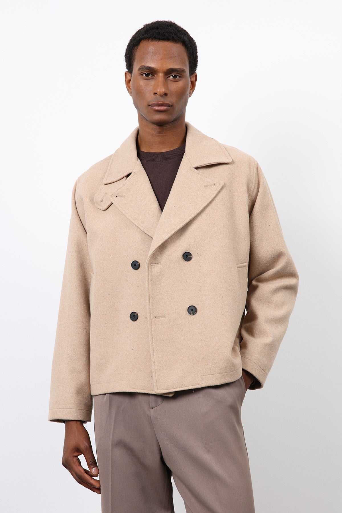 Antioch Cross-Over Short Men's Coat