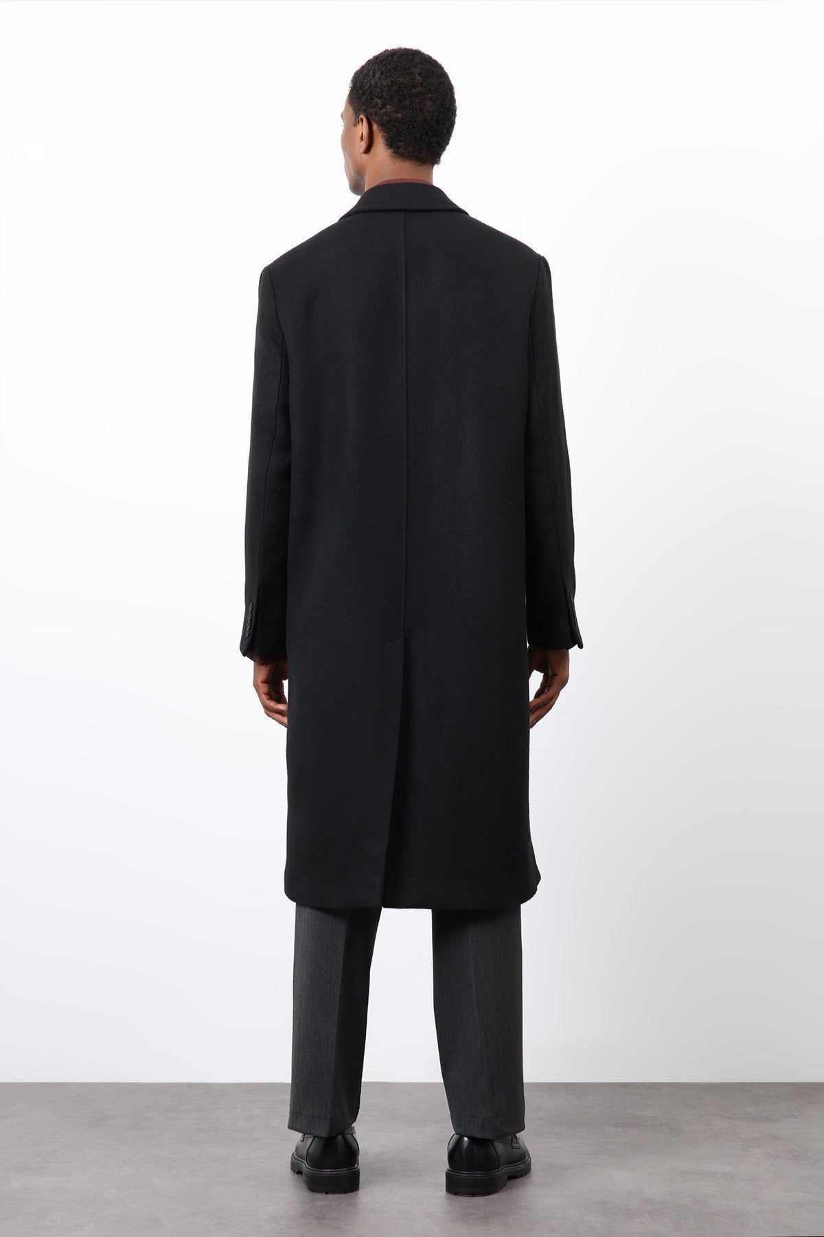 Antioch Wool-Blend Double-Breasted Men's Coat