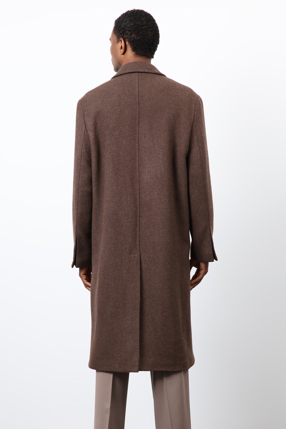 Antioch Wool-Blend Double-Breasted Men's Coat
