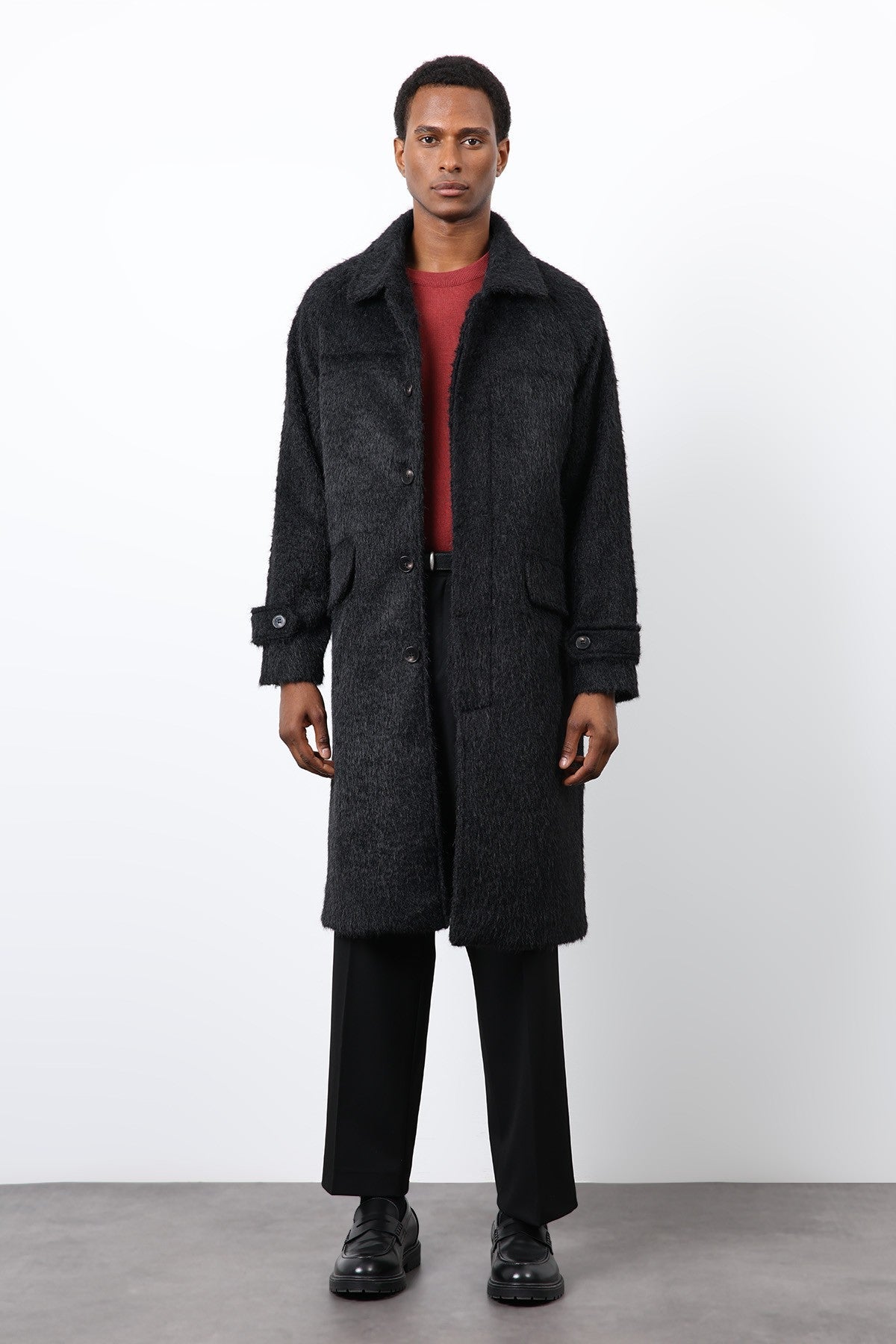 Antioch Faux Fur Men's Coat