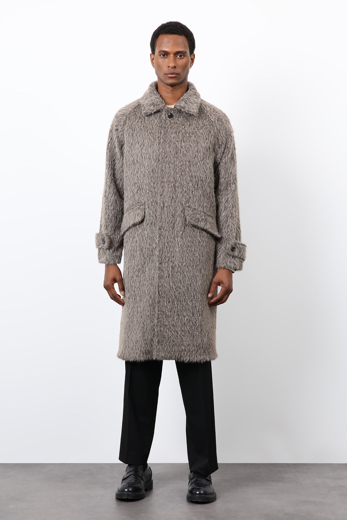 Antioch Faux Fur Men's Coat
