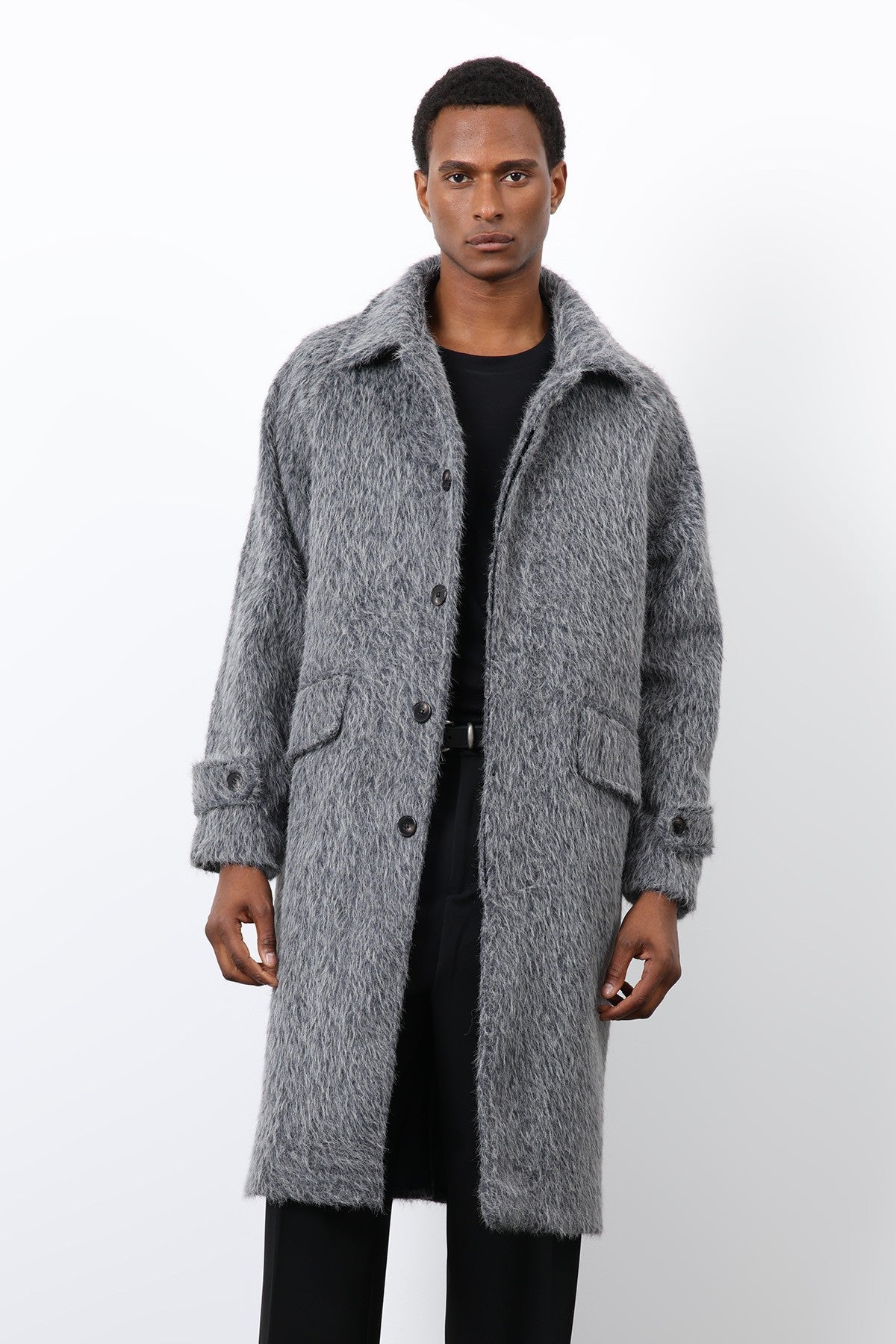 Antioch Faux Fur Men's Coat