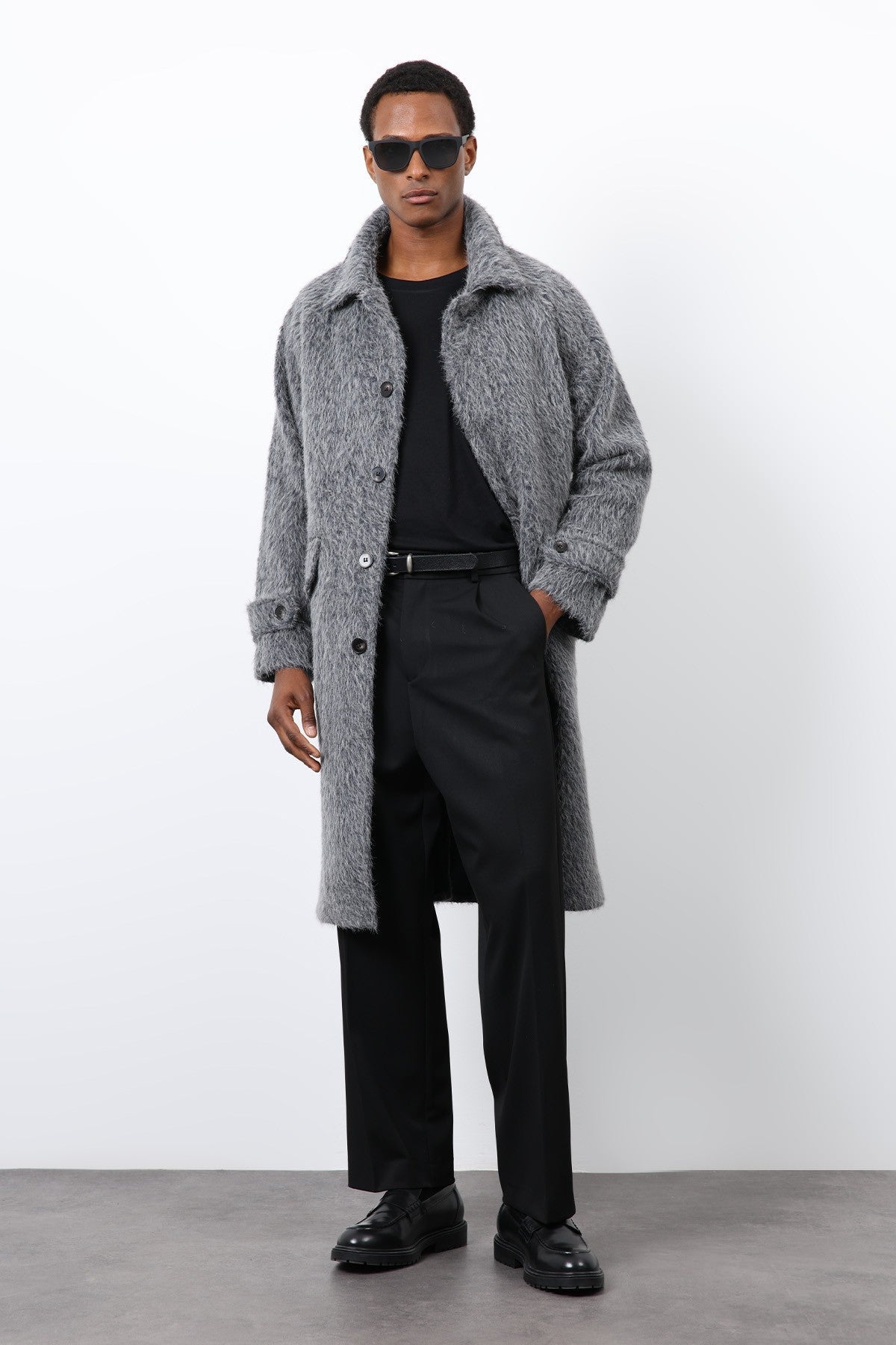 Antioch Faux Fur Men's Coat