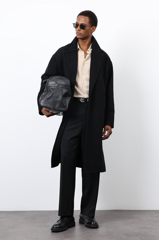 Antioch Wool-Blend Oversized Men's Coat