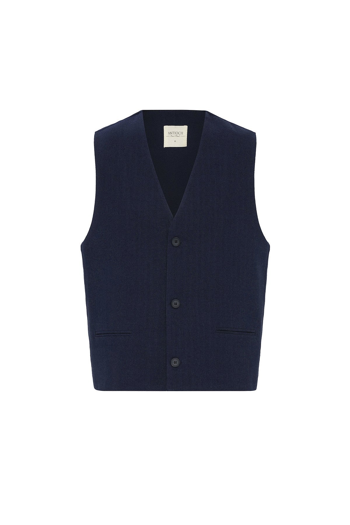 Antioch Relax Fit Men's Linen-Blend Vest
