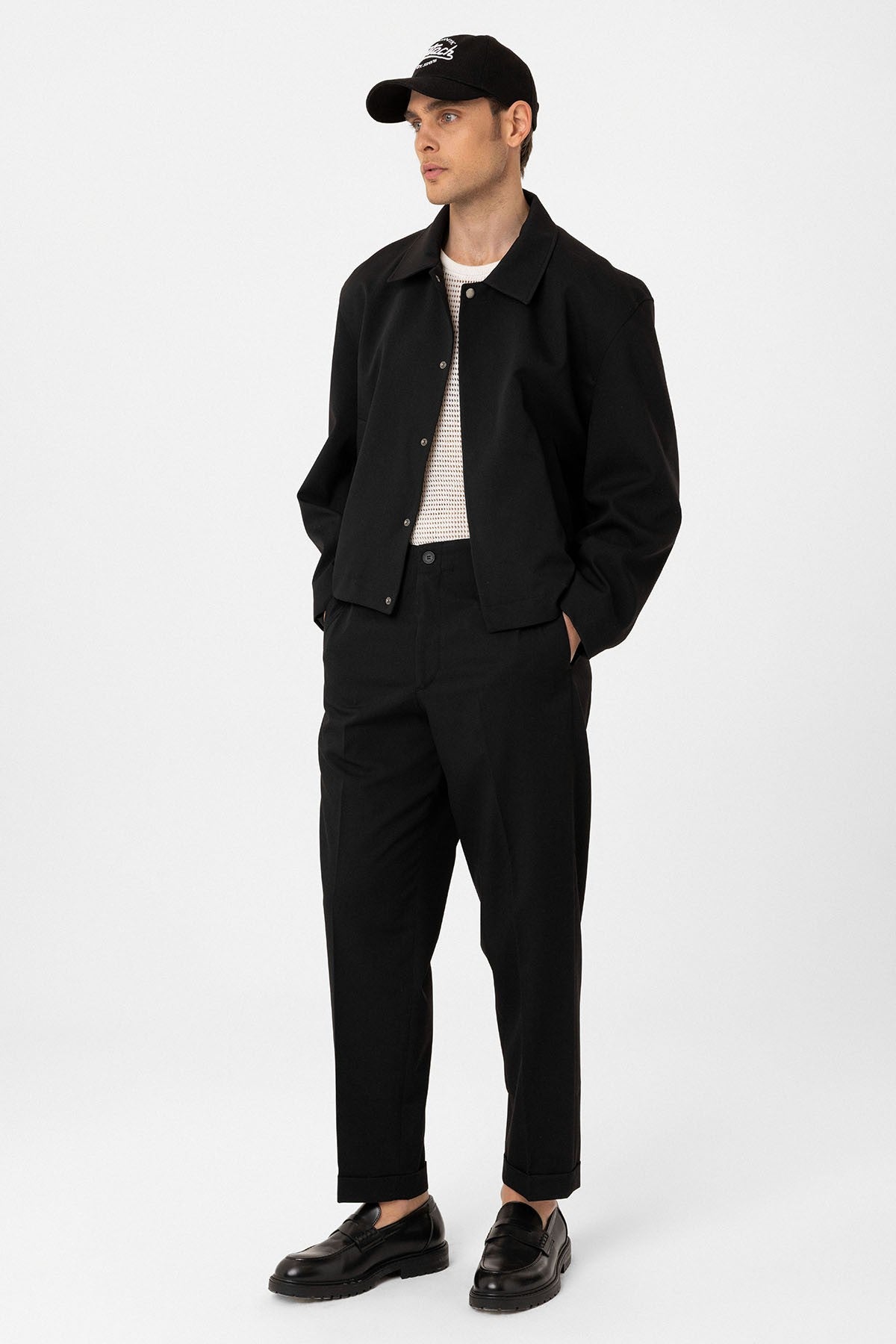 Antioch Hidden Button Seasonal Relaxed-Fit Men's Jacket