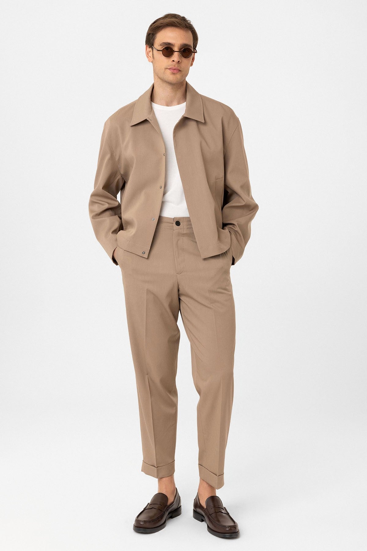 Antioch Hidden Button Seasonal Relaxed-Fit Men's Jacket