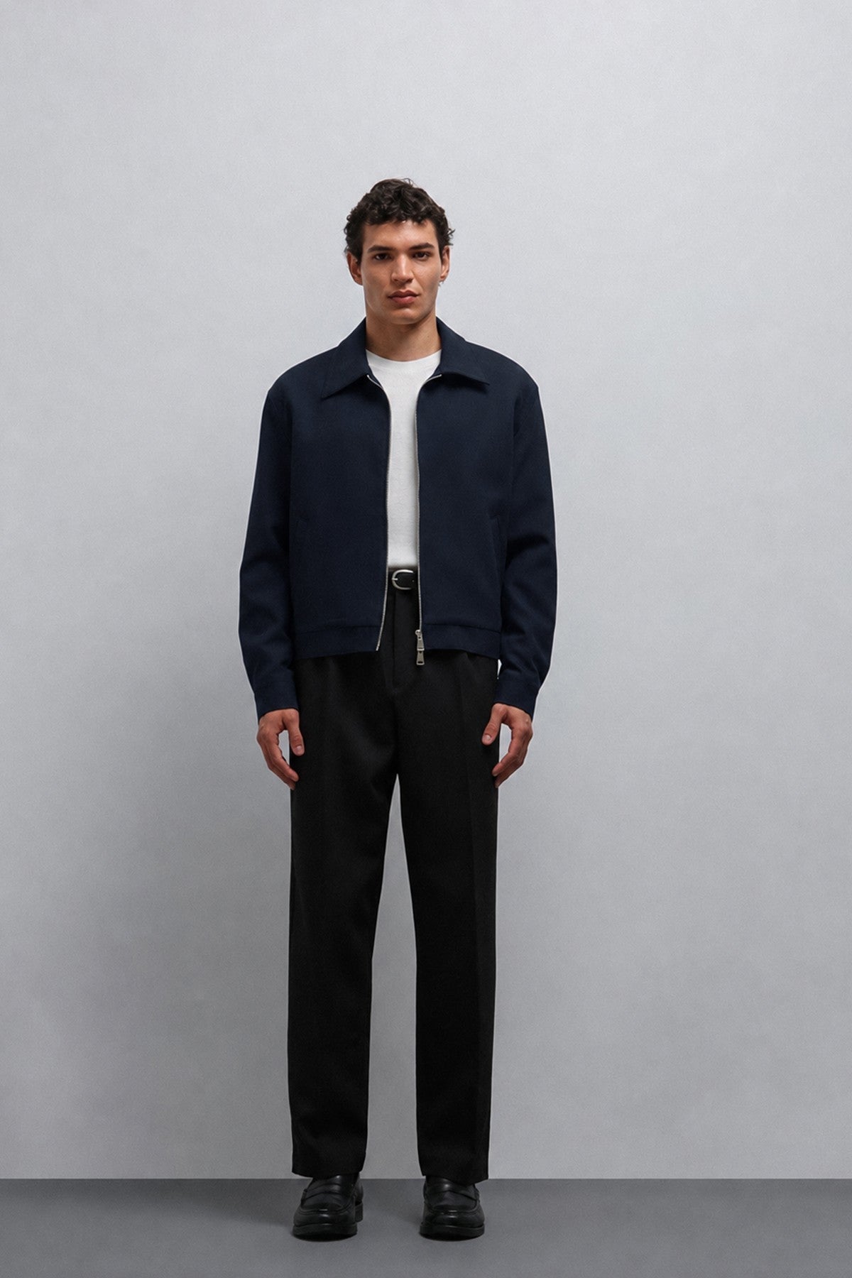 Men's Zipper-Front Seasonal Jacket
