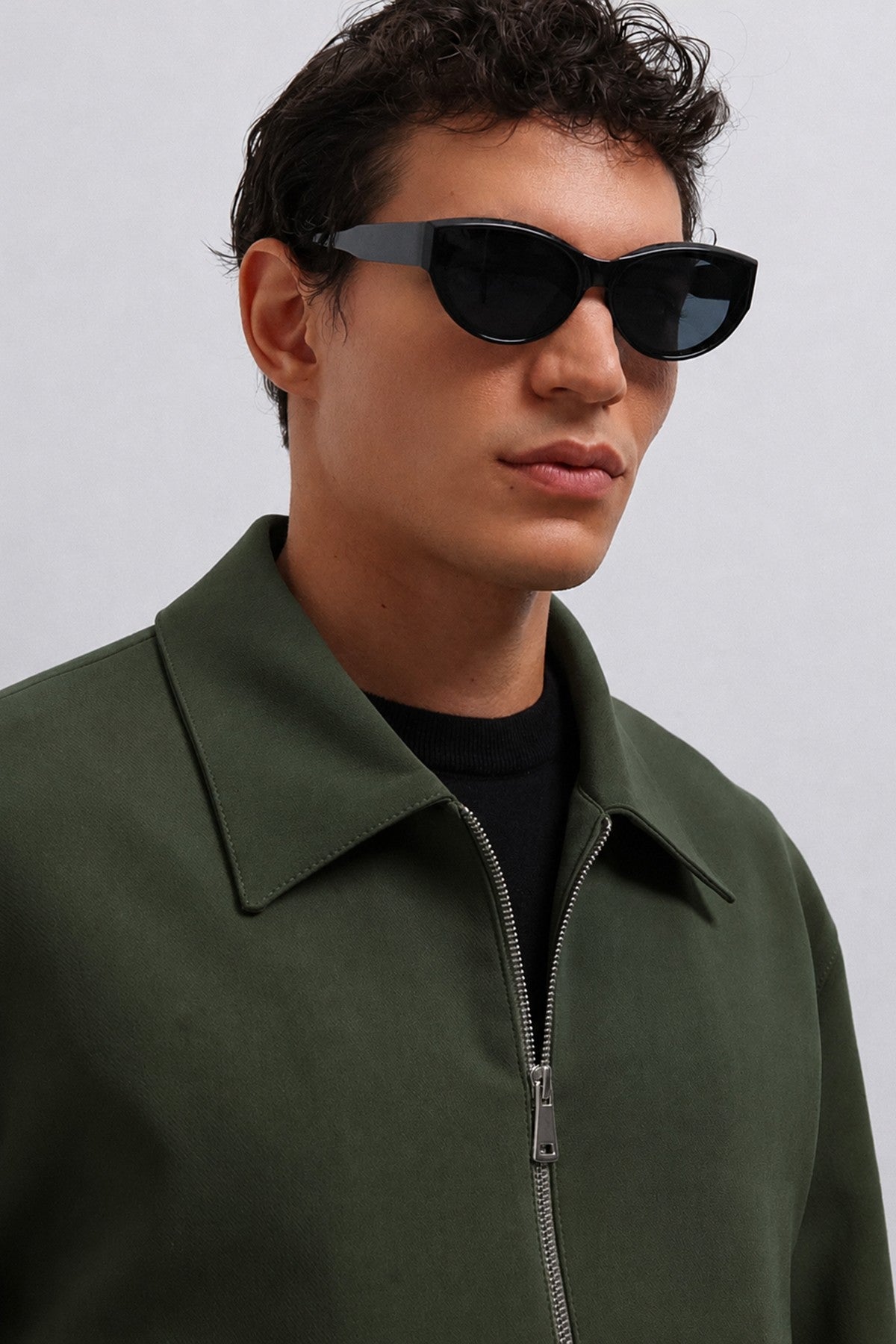 Men's Zipper-Front Seasonal Jacket