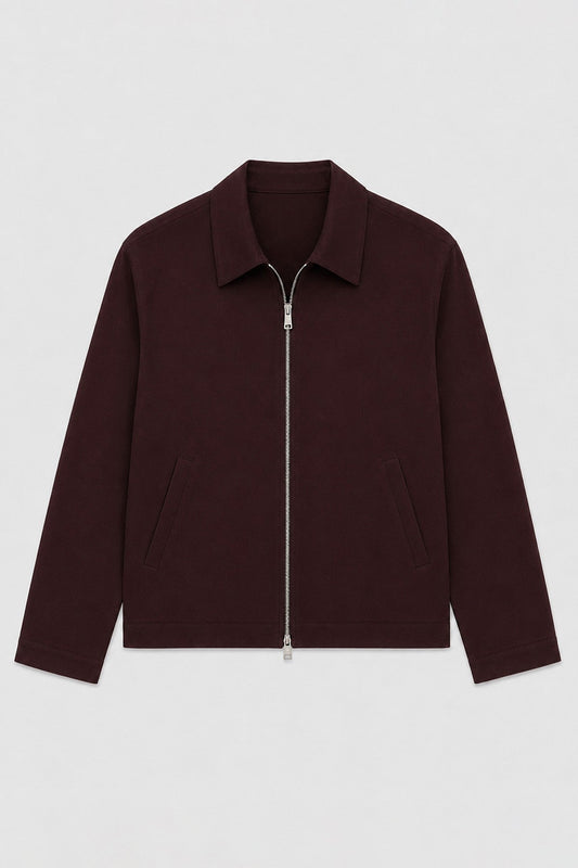 Men's Zipper-Front Seasonal Jacket