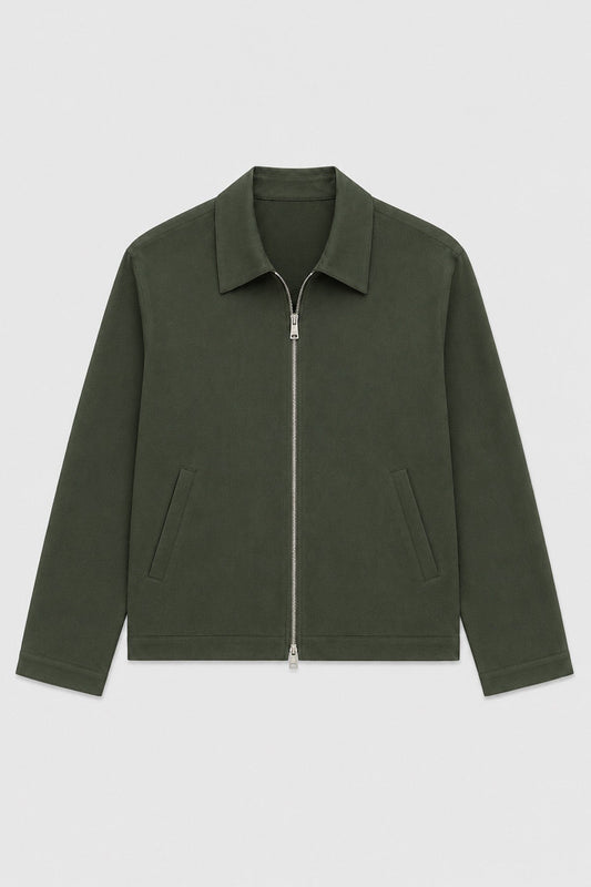 Men's Zipper-Front Seasonal Jacket