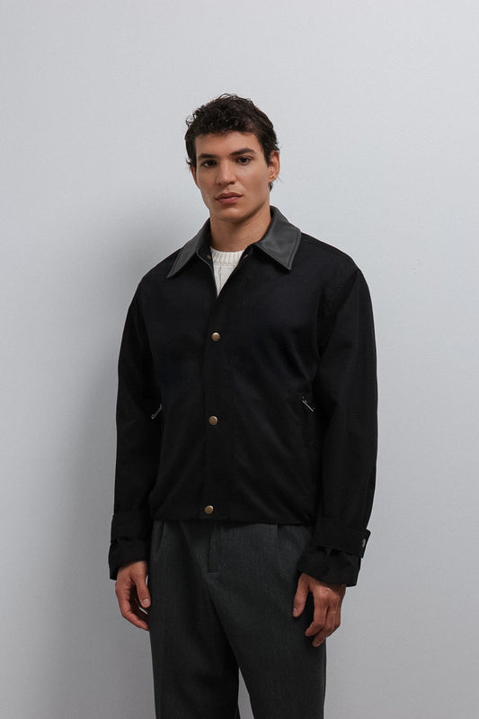 Antioch Contrast Collar Technical Men's Jacket