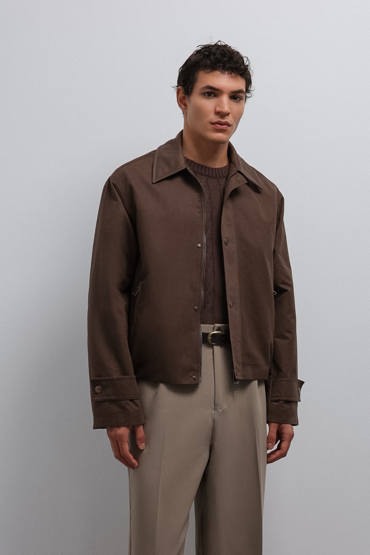 Antioch Contrast Collar Technical Men's Jacket