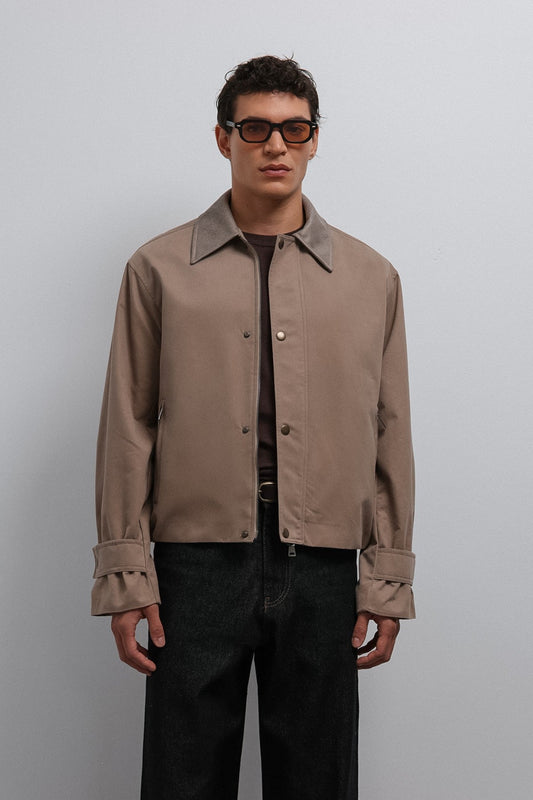 Antioch Contrast Collar Technical Men's Jacket