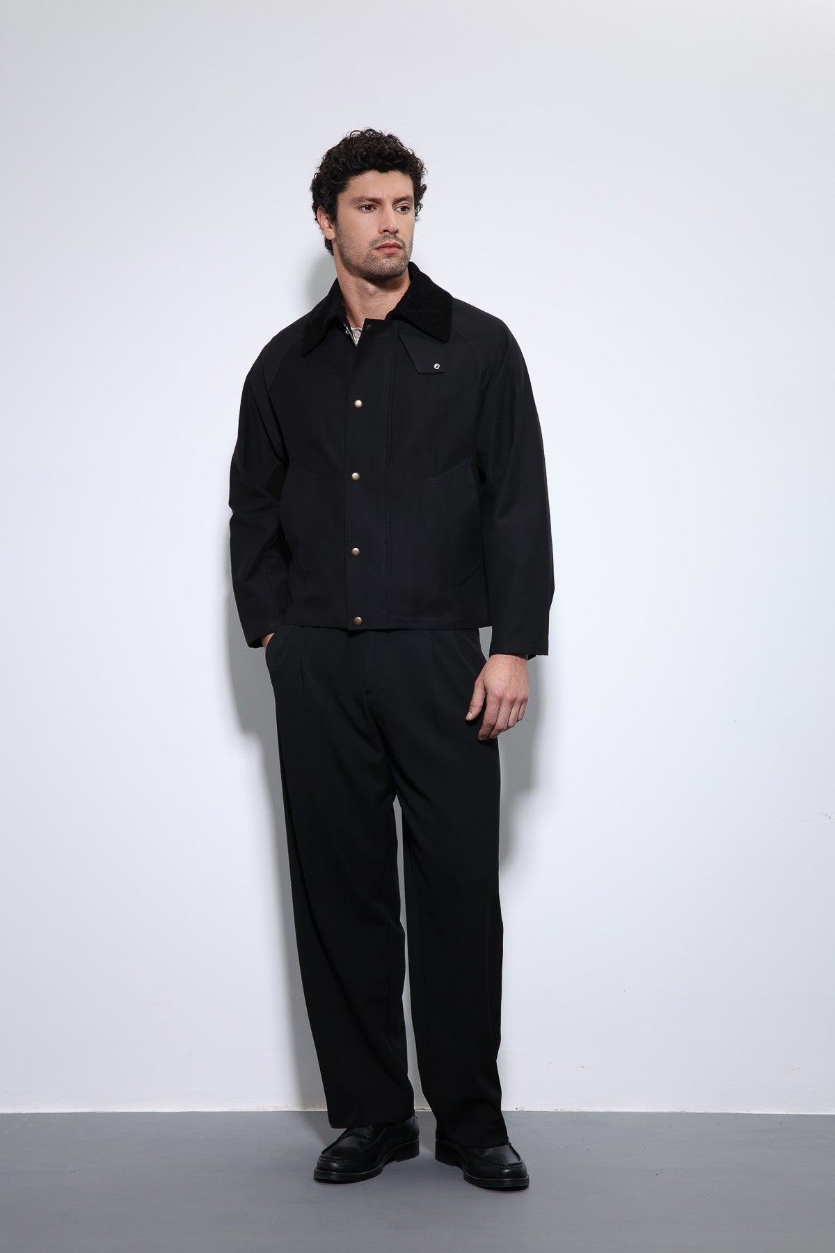 Antioch Contrast Collar Men's Jacket