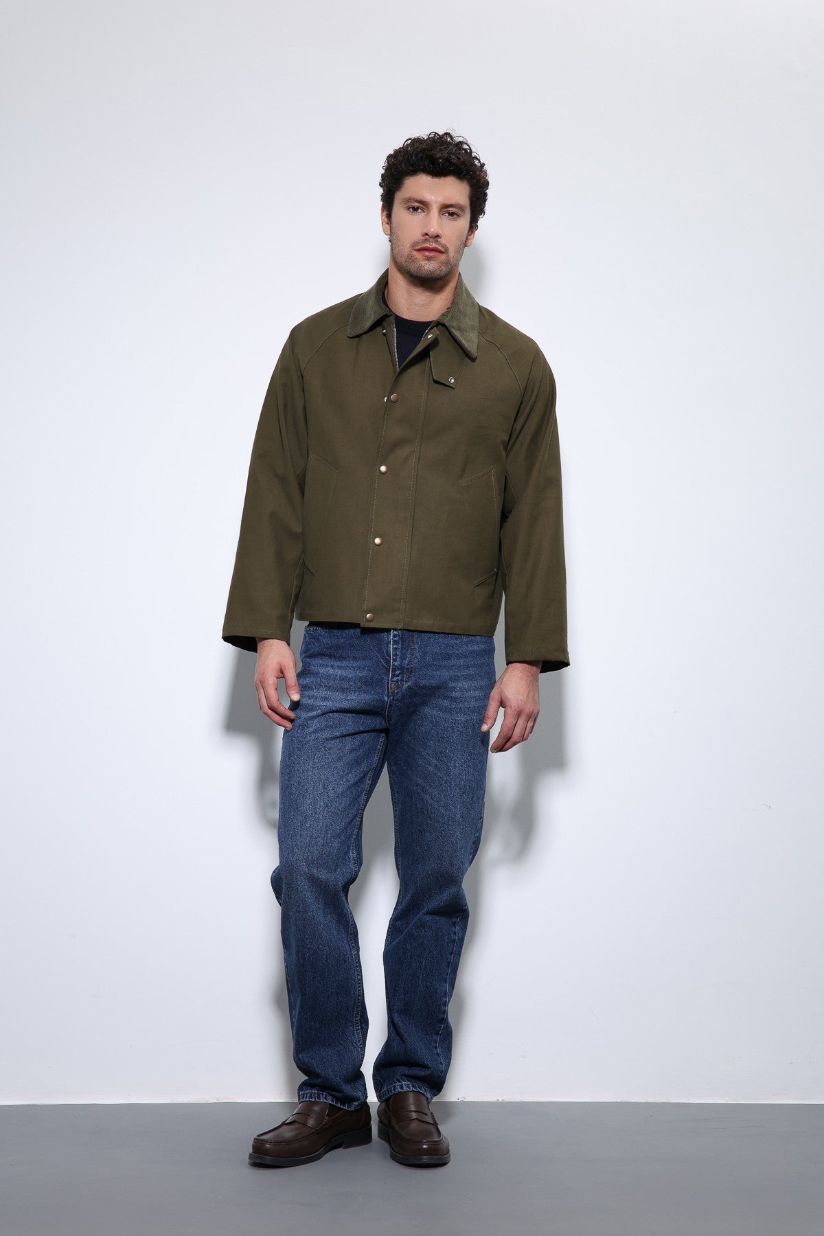Antioch Contrast Collar Men's Jacket