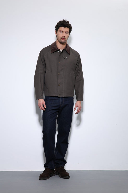 Antioch Contrast Collar Men's Jacket