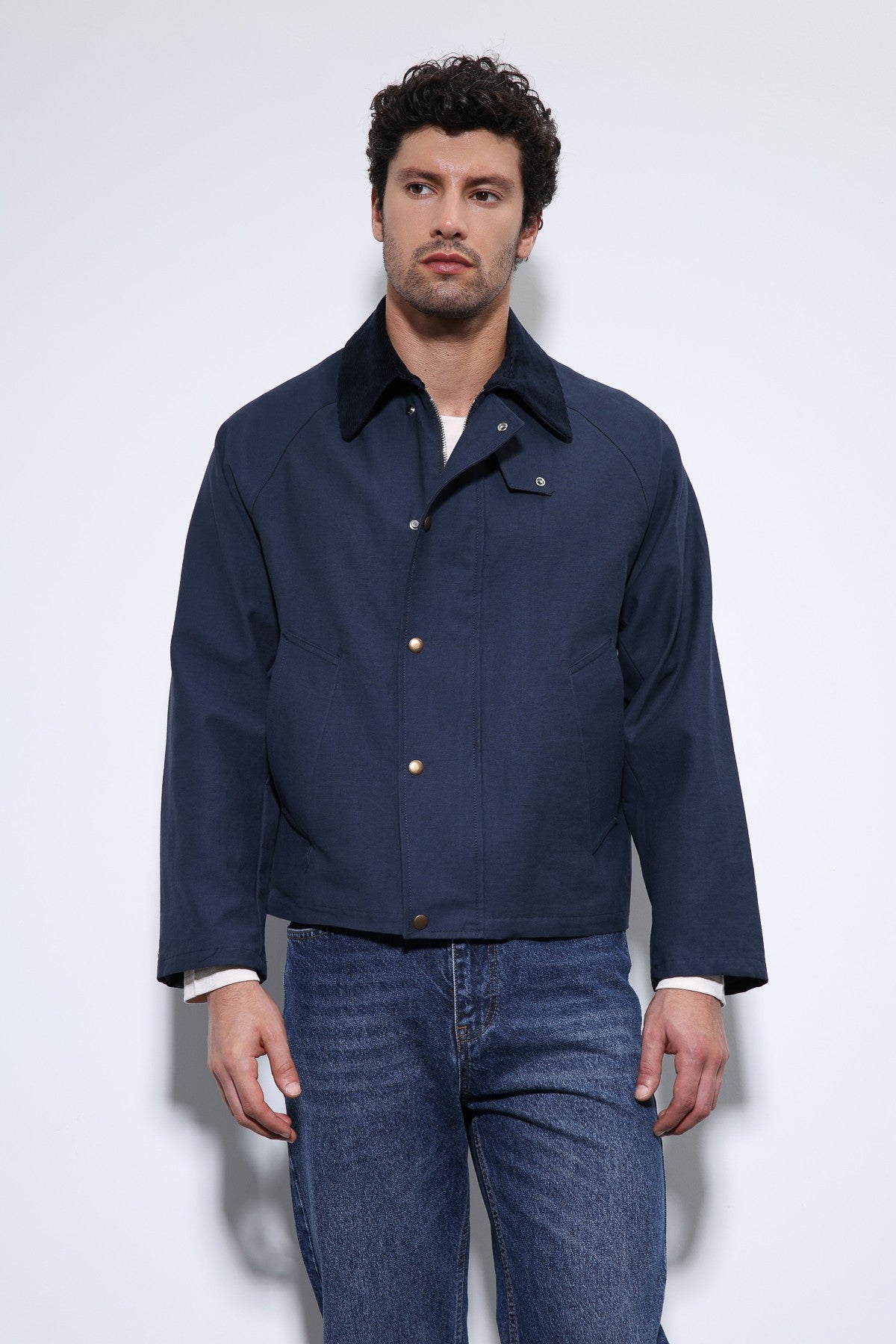 Antioch Contrast Collar Men's Jacket