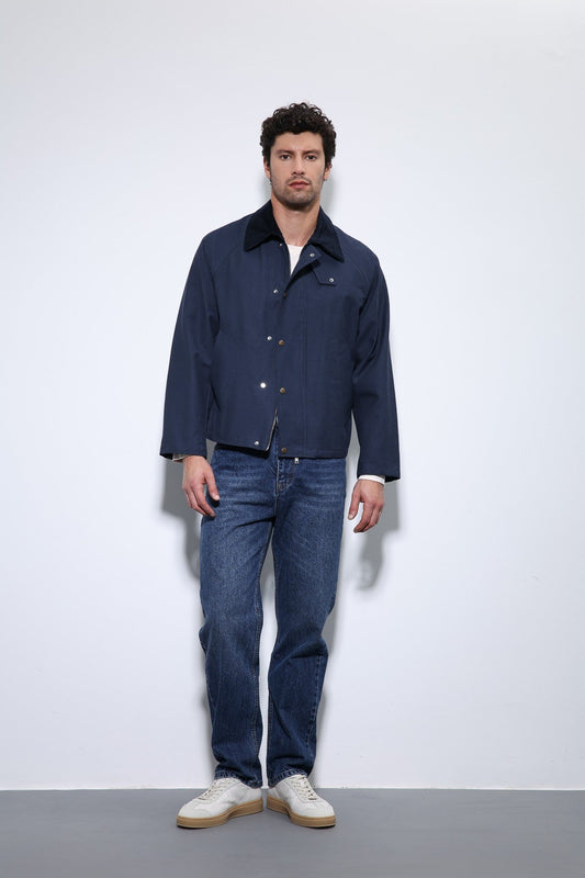 Antioch Contrast Collar Men's Jacket
