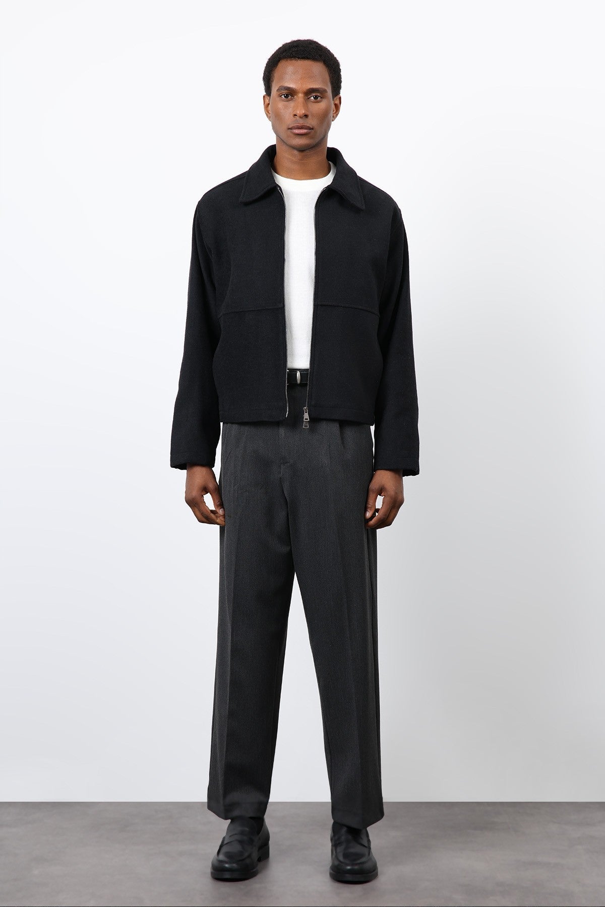 Antioch Regular Fit Textured Men's Jacket