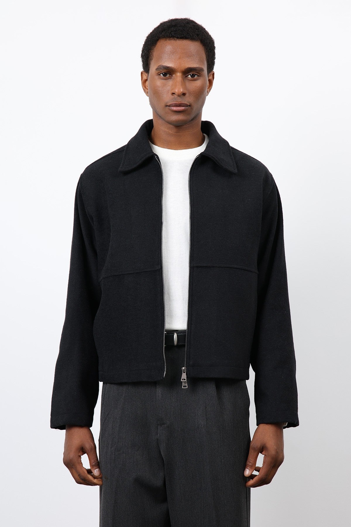 Antioch Regular Fit Textured Men's Jacket