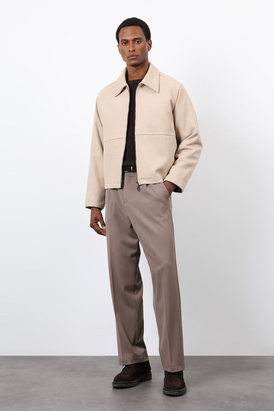 Antioch Regular Fit Textured Men's Jacket