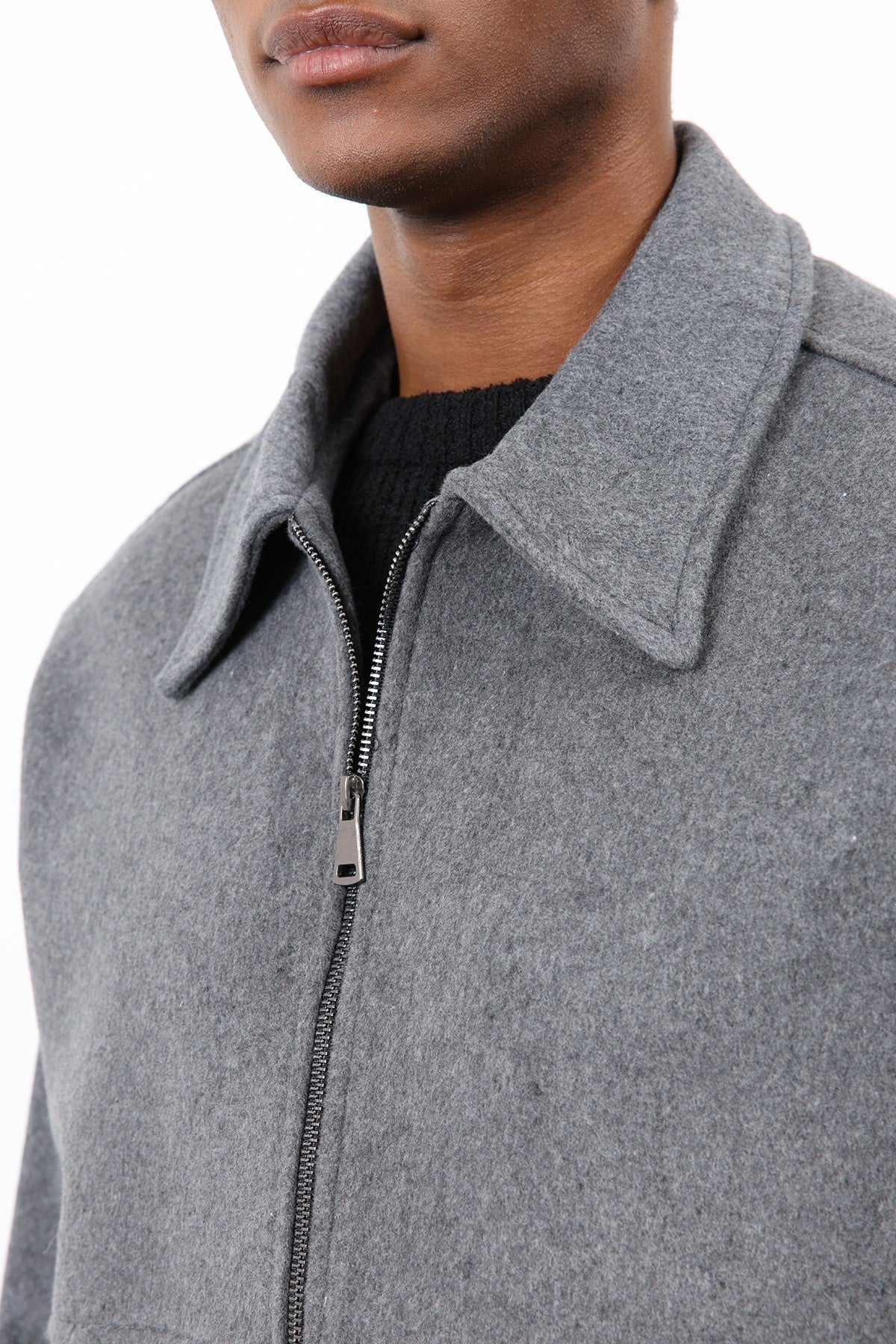 Antioch Regular Fit Textured Men's Jacket
