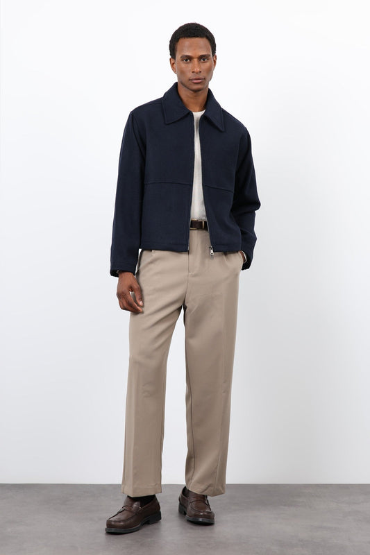 Antioch Regular Fit Textured Men's Jacket