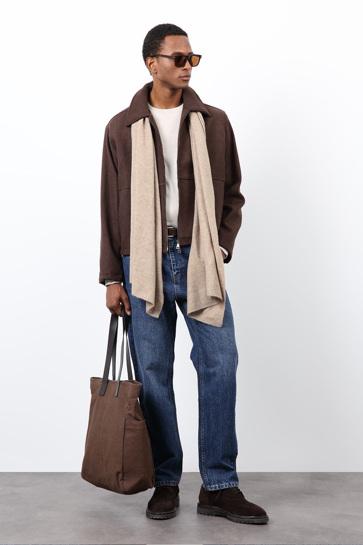 Antioch Regular Fit Textured Men's Jacket
