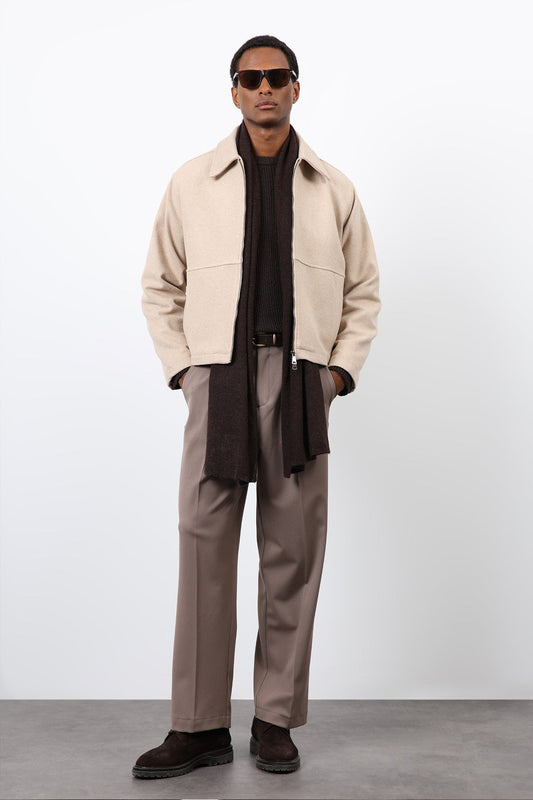 Antioch Regular Fit Textured Men's Jacket