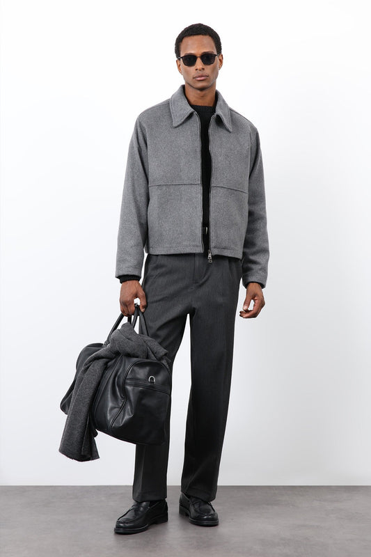 Antioch Regular Fit Textured Men's Jacket