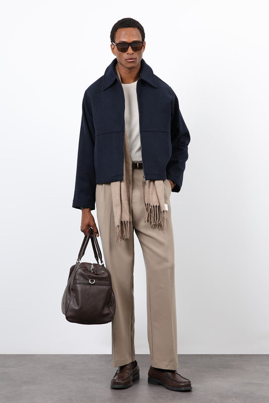 Antioch Regular Fit Textured Men's Jacket
