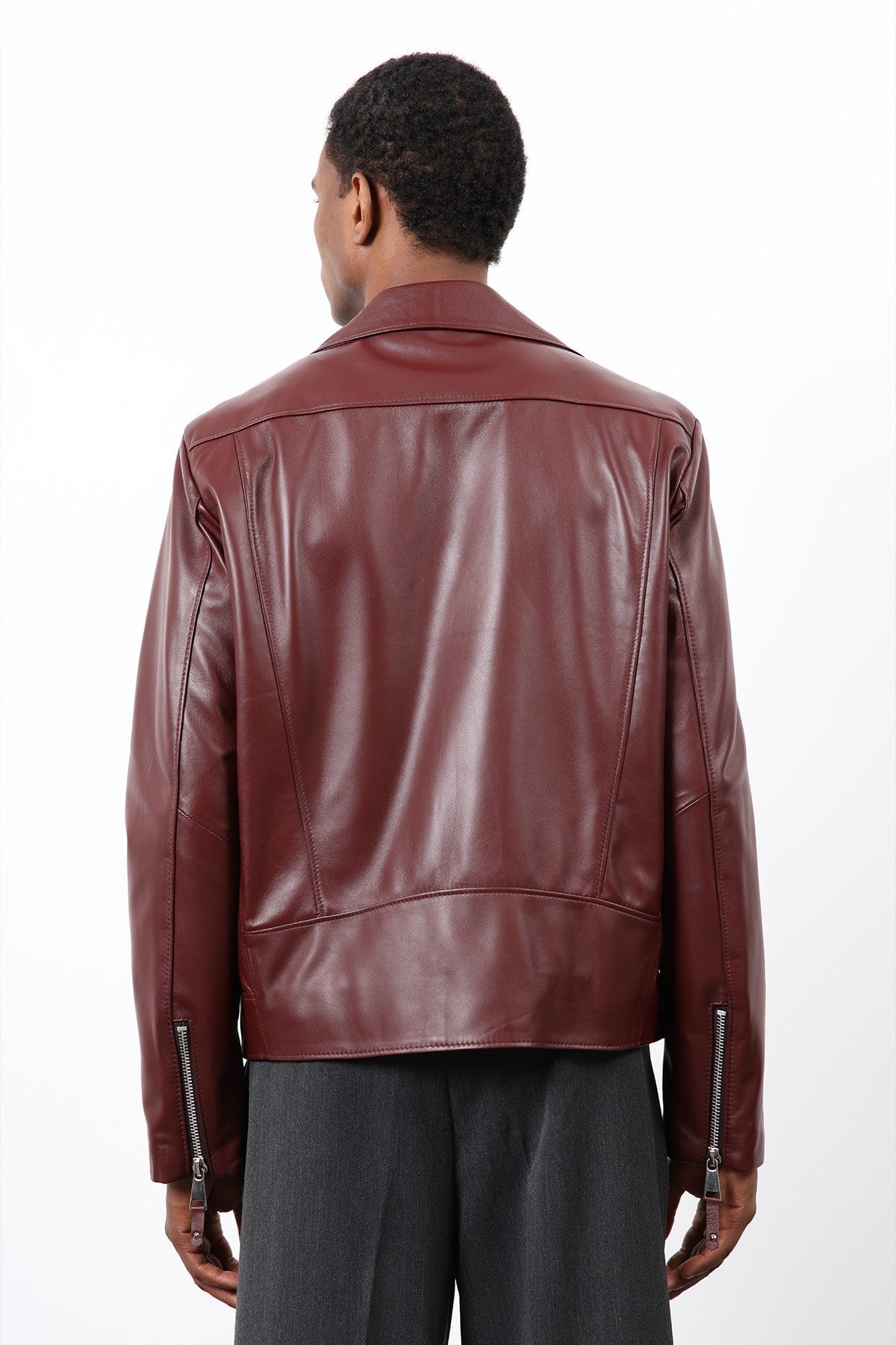 Antioch 100% Leather Biker Jacket