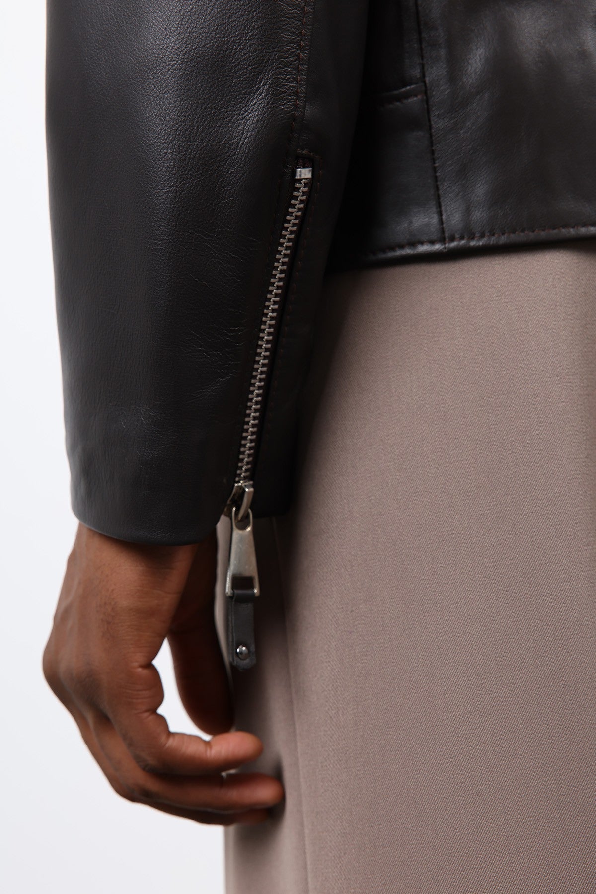 Antioch 100% Leather Biker Jacket