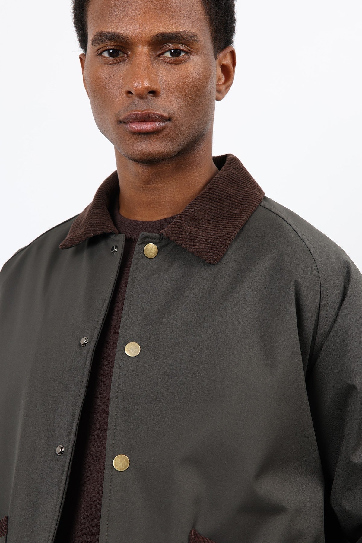 Antioch Contrast Collar Men's Jacket