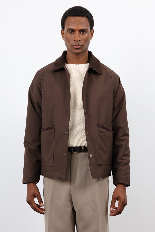 Antioch Contrast Collar Men's Jacket