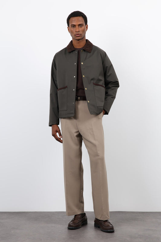 Antioch Contrast Collar Men's Jacket