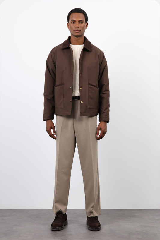 Antioch Contrast Collar Men's Jacket