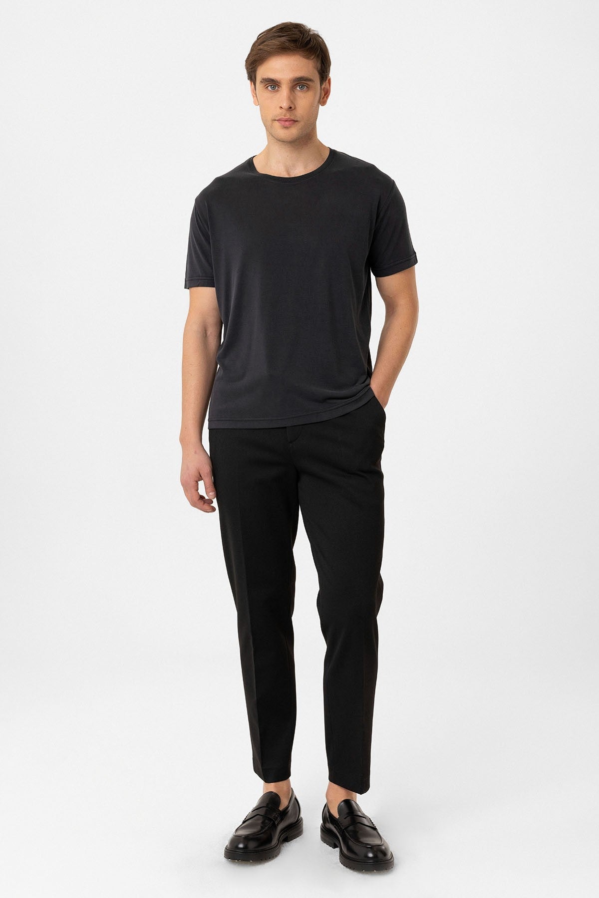 Antioch Regular Fit Modal Technical Fabric Men's T-Shirt