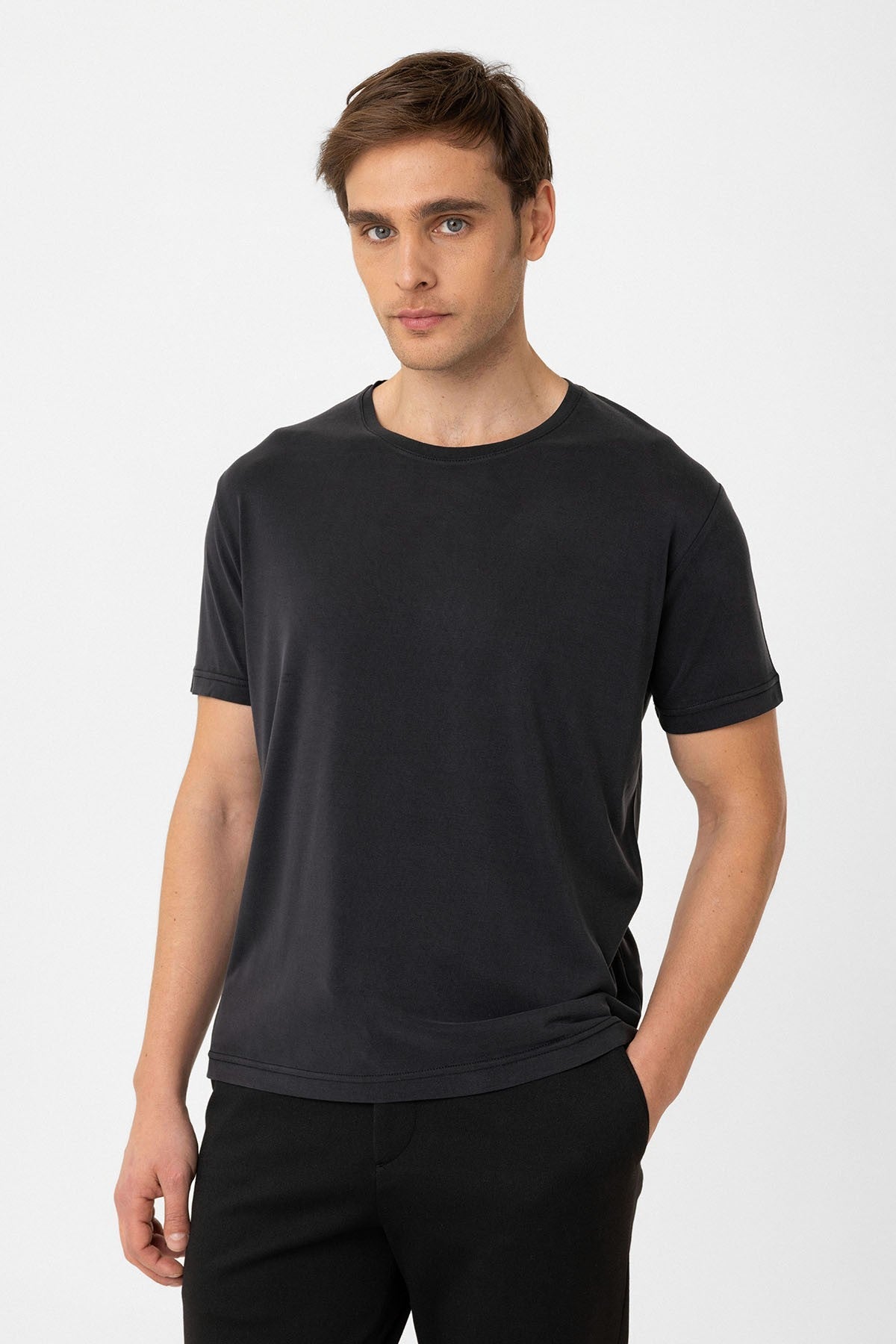 Antioch Regular Fit Modal Technical Fabric Men's T-Shirt
