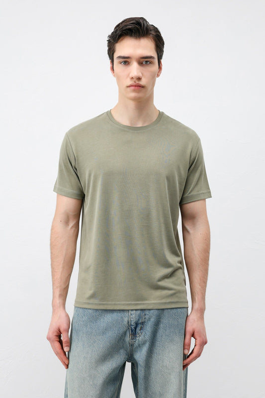 Antioch Regular Fit Modal Technical Fabric Men's T-Shirt
